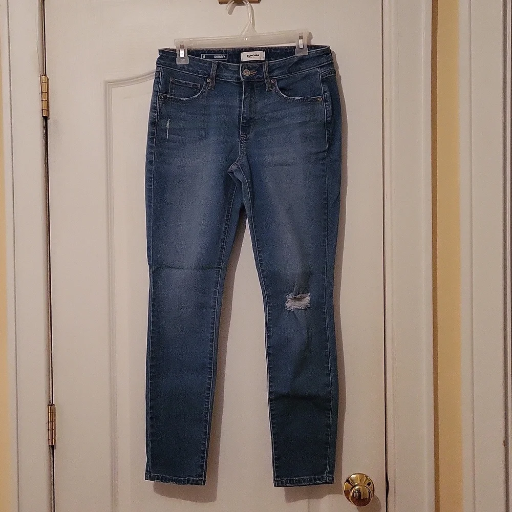 4 Pair Sonoma Size 8 Women's Jeans - Picture 6 of 6